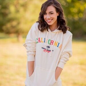 COLLEEN BALLINGER California Bone Hoodie‎ M